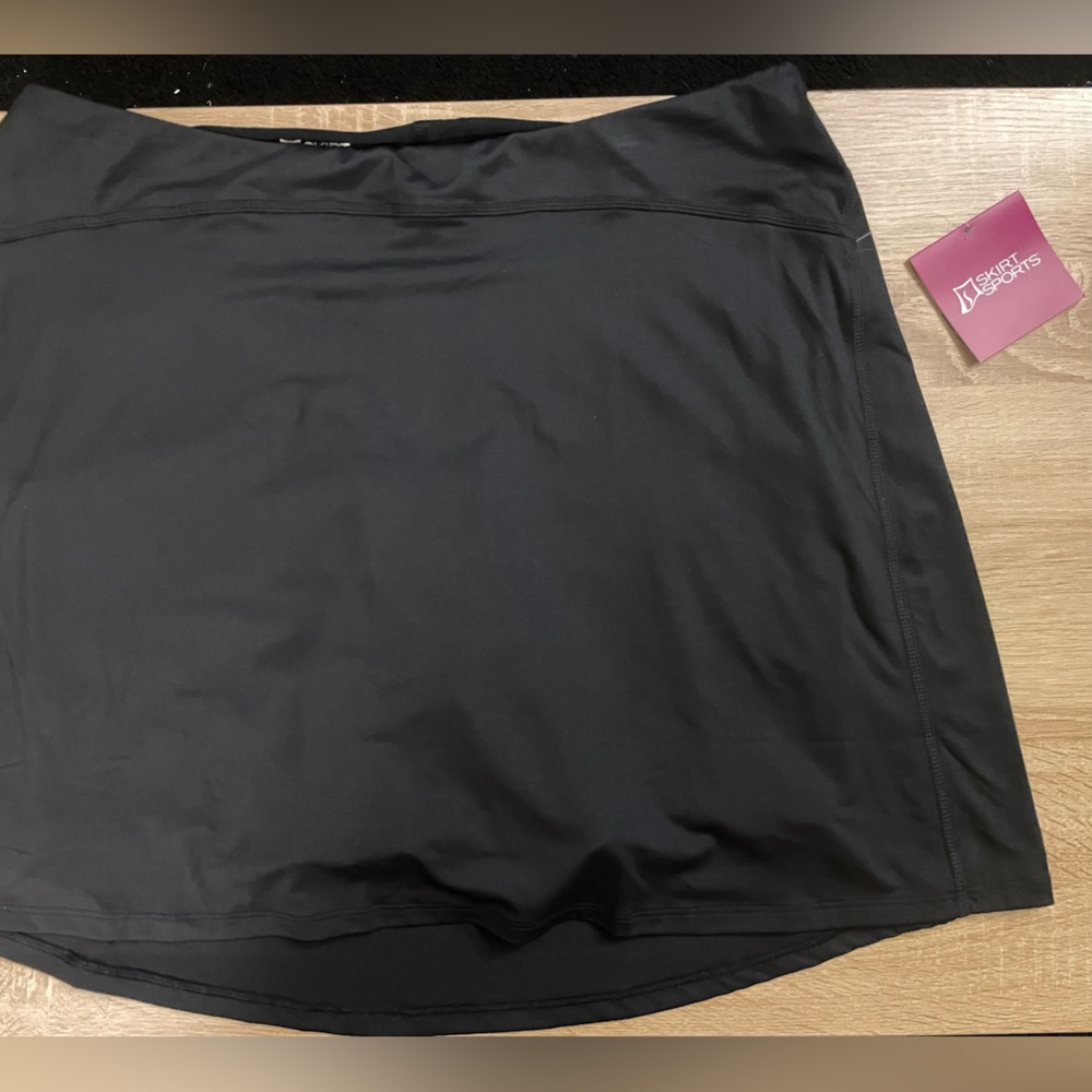 Black Workout Skort